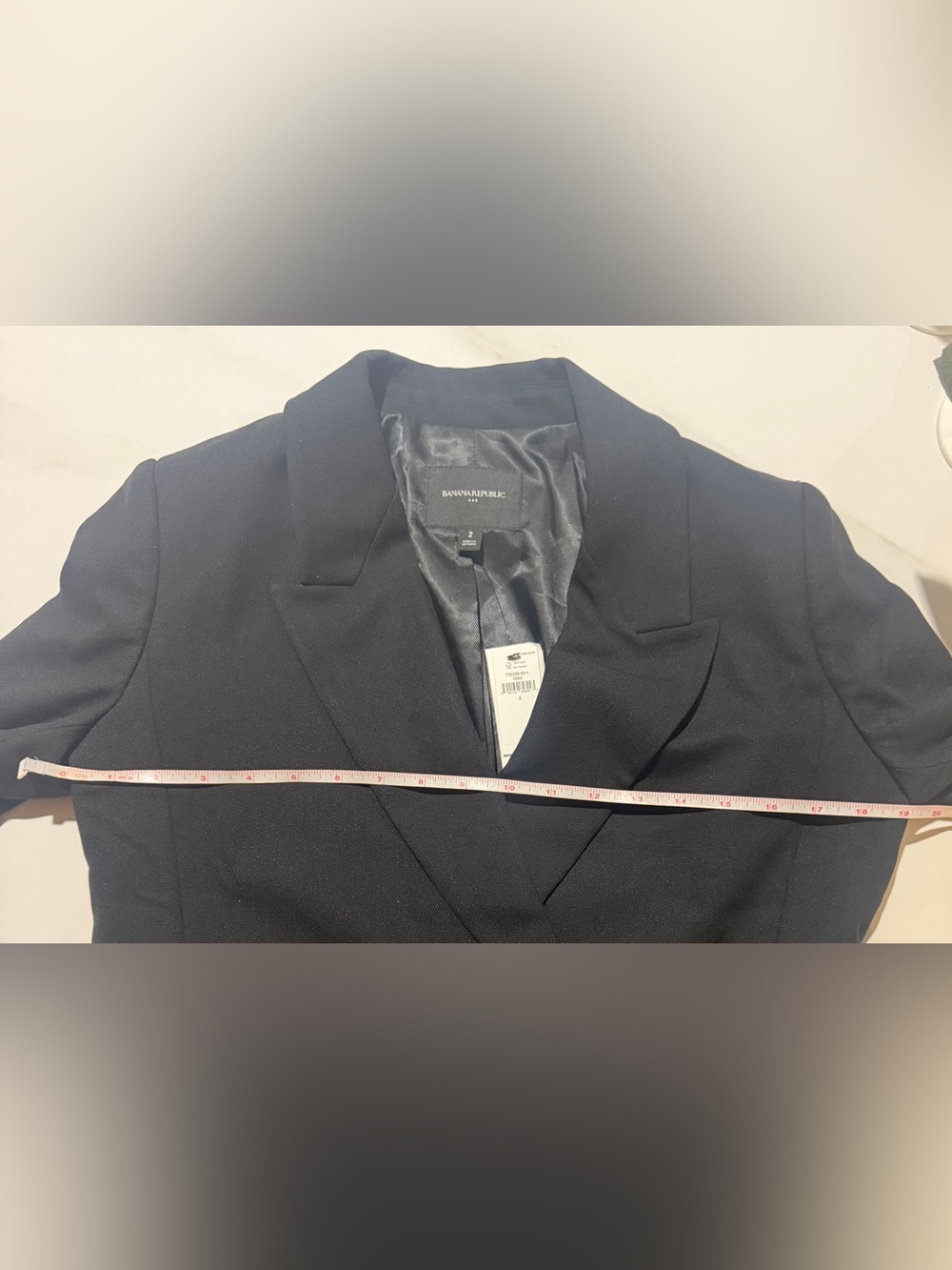 Banana Republic Black Double-Breasted Blazer - Picture 16 of 17